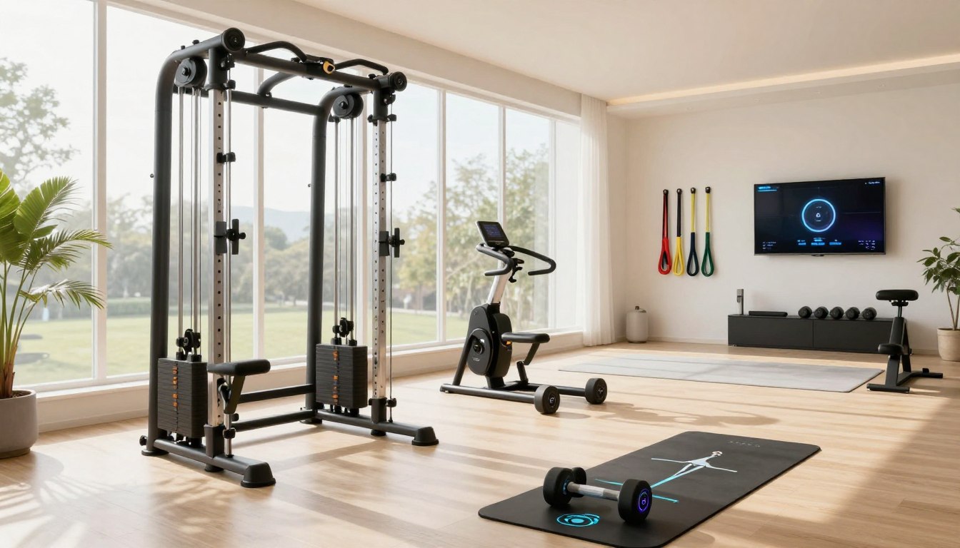 Home fitness tech innovations