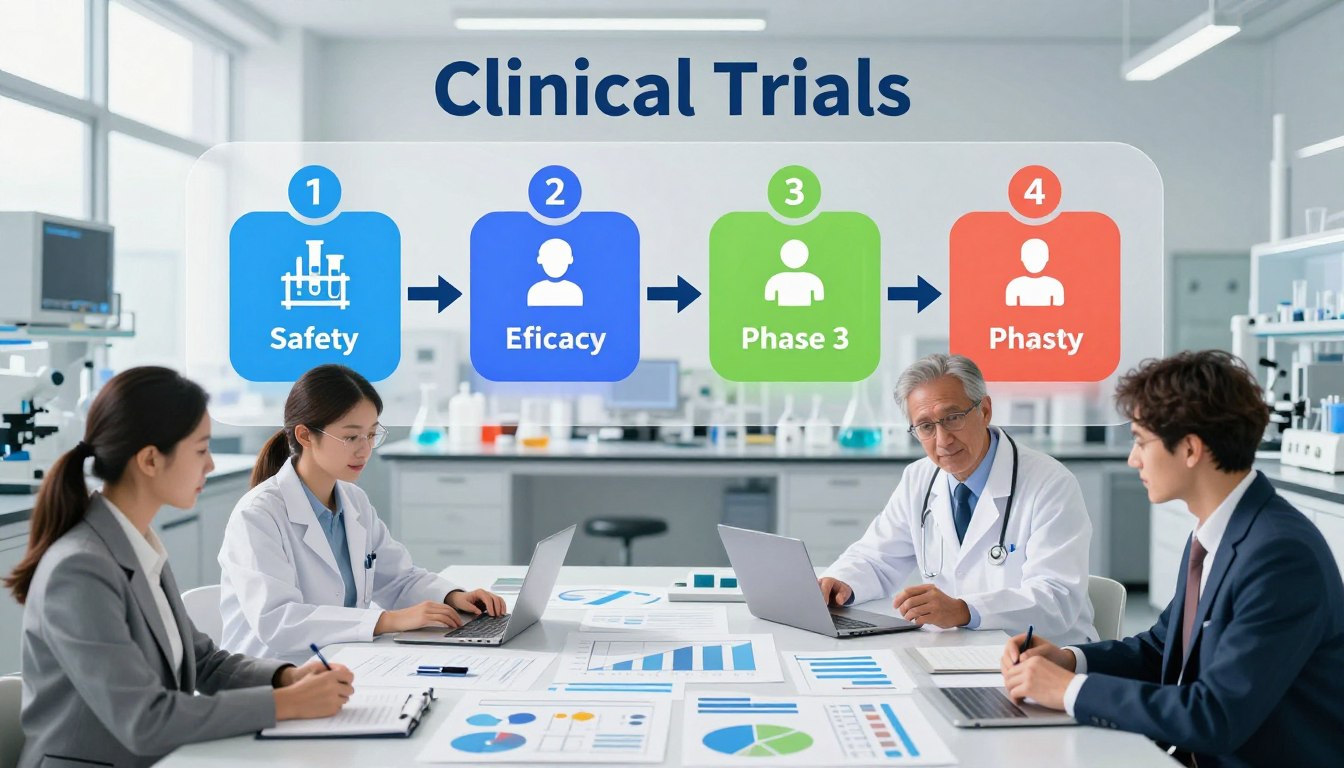 Phases of clinical trials explained